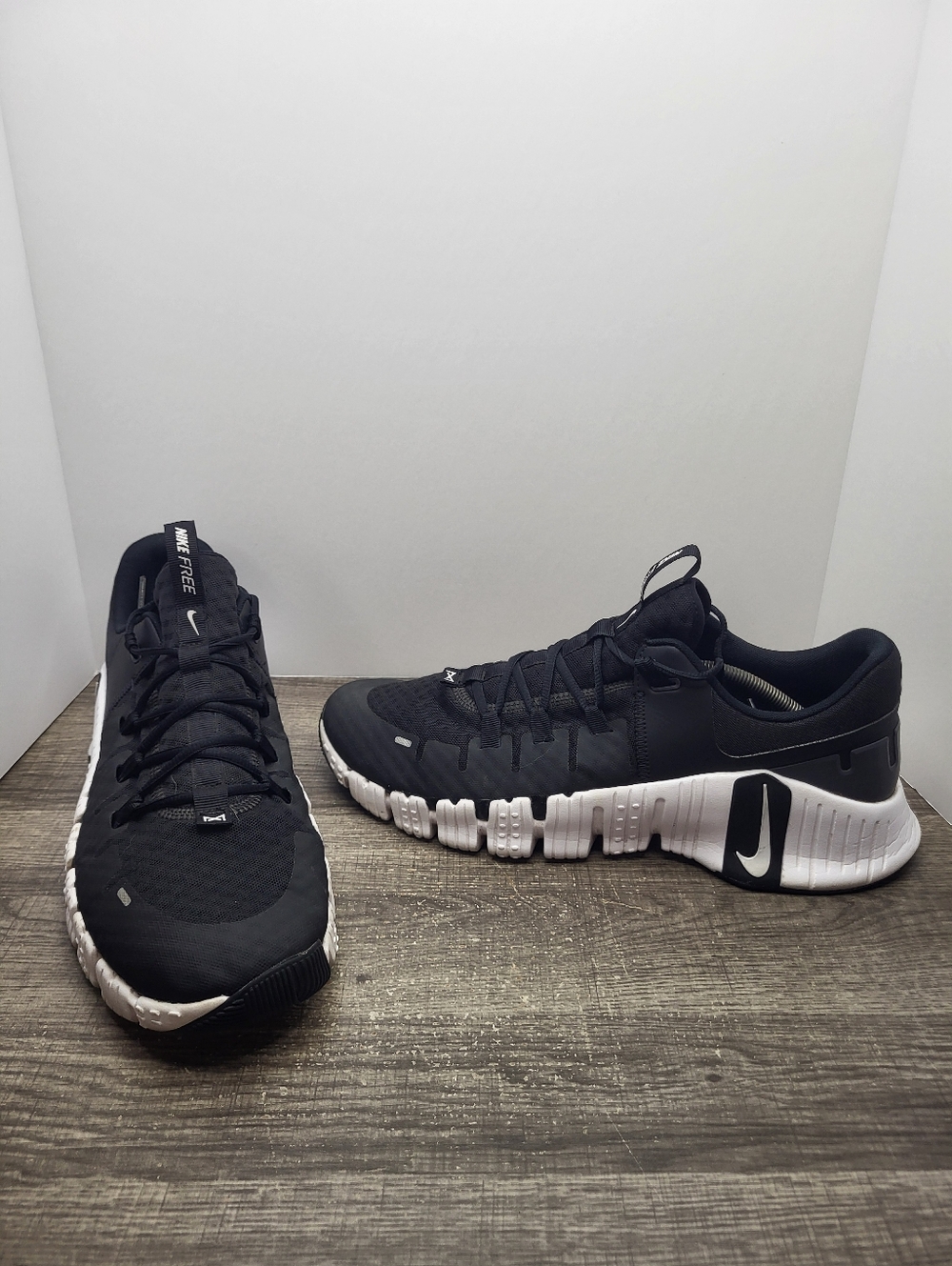 Nike Free Metcon 5 Black Anthracite White Training Shoe DV3949-001 Men Size 14